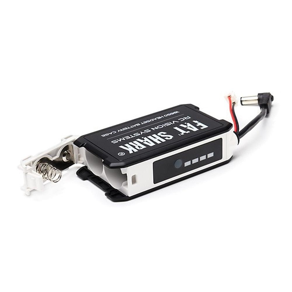 Fatshark Battery For FPV Goggles - 7.4V 18650 Li-ion Cell Dominator HDO Video Headset without Battery RC Racing Drone - RCDrone