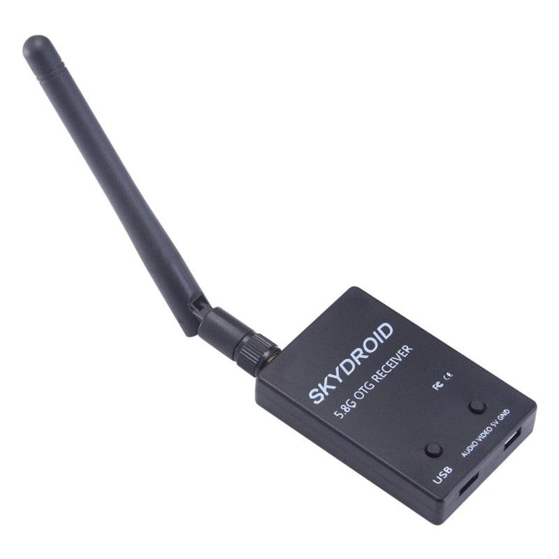 FUAV UVC Dual / Single Antenna Control OTG - 5.8G 150CH Full Channel FPV Receiver W/Audio for RC Drone Parts - RCDrone