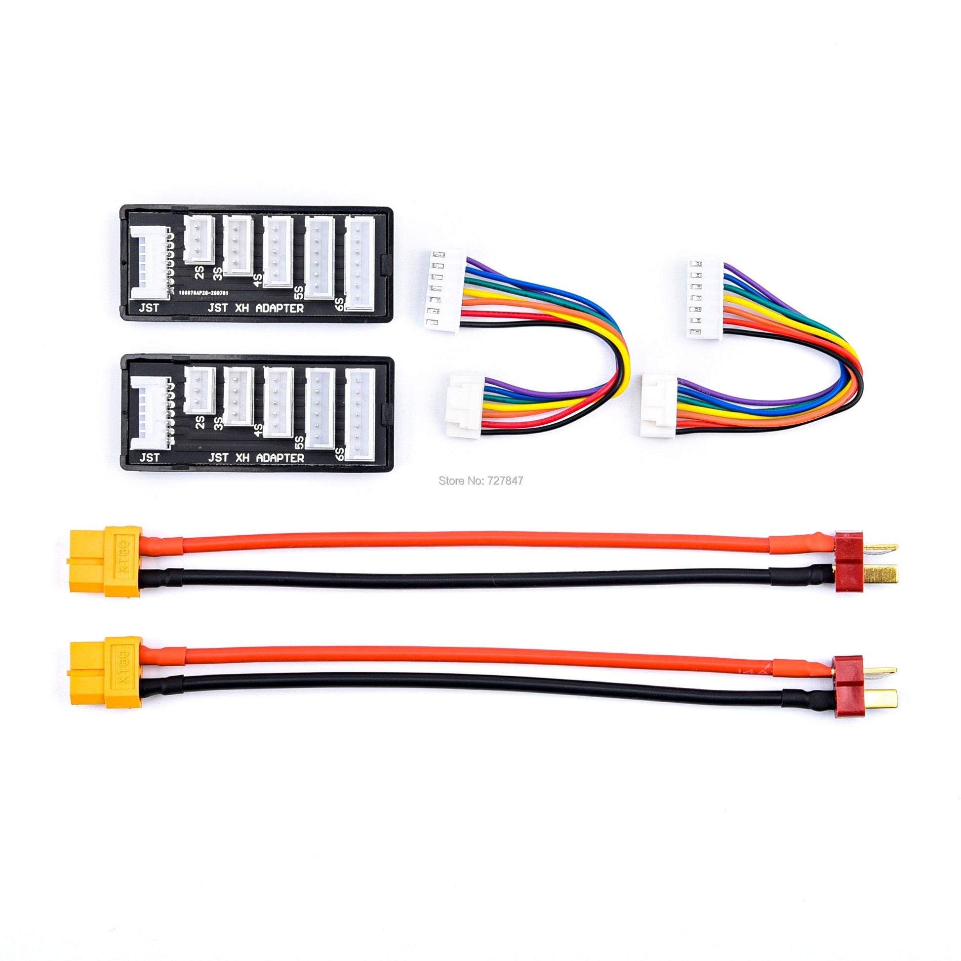 2pcs XT60/XT30/JST/T Plug Charging Cable +2pcs JST-XH Balance Board Fo –  RCDrone