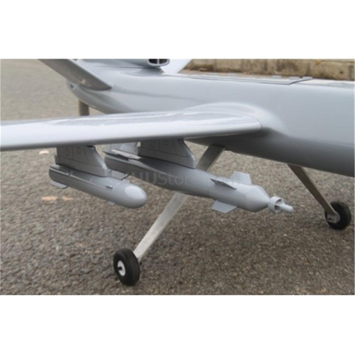 MQ-9 UAV Scale Predator of Fiberglass/Balsa Construction FPV/UAV Composite Platform MQ9 Reaper KIT - RCDrone