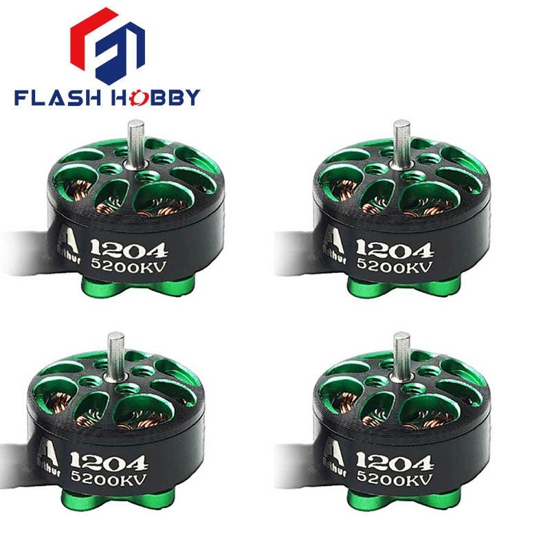 FlashHobby A1204 1204 5200KV 3100KV 2500KV 2-4S micro Brushless Motor For FPV Racing drone Mini Multirotor 100-150mm frame kit - RCDrone