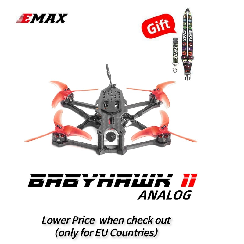Emax Babyhawk II, EMAX SFS7XRitr 1i ANALOG Lower Price when check