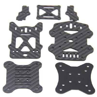 FPV Drone Frame Kit - Martian III X Structure Wheelbase 220mm 4mm Arm Carbon Fiber for RC Multicopter DIY Accessories - RCDrone