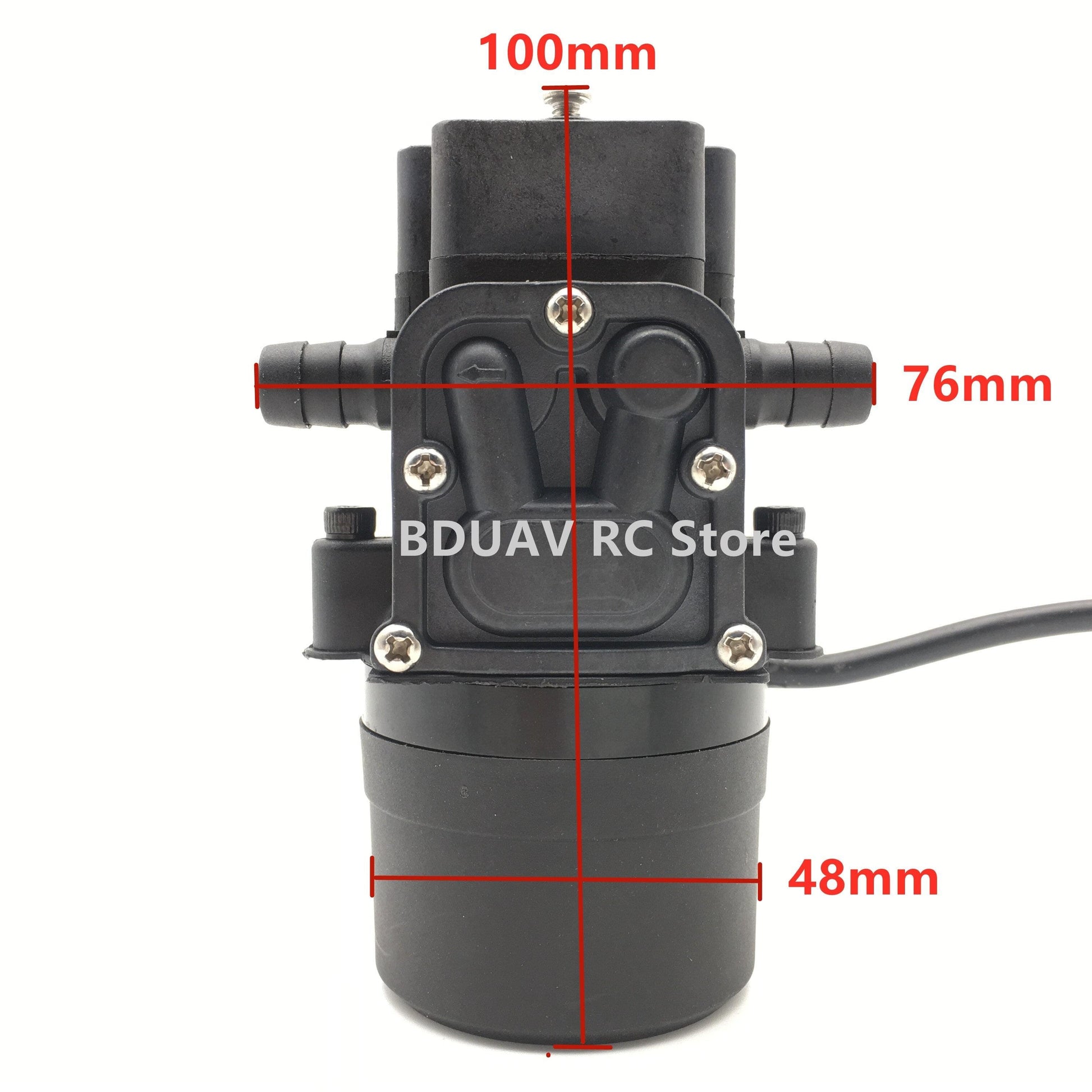 12S 14S DC44-56V mini brushless water pump built-in ESC low noise, long life for Agricultural spraying drone - RCDrone