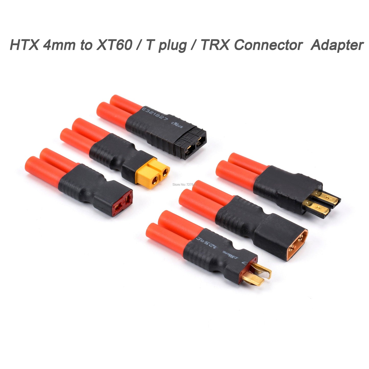 FPV Drone Pug Connector - NEW HXT 4MM to XT60 T Plug Male / Female Adapter Lipo Battery Banana Bullet Deans Connector Wireless - RCDrone