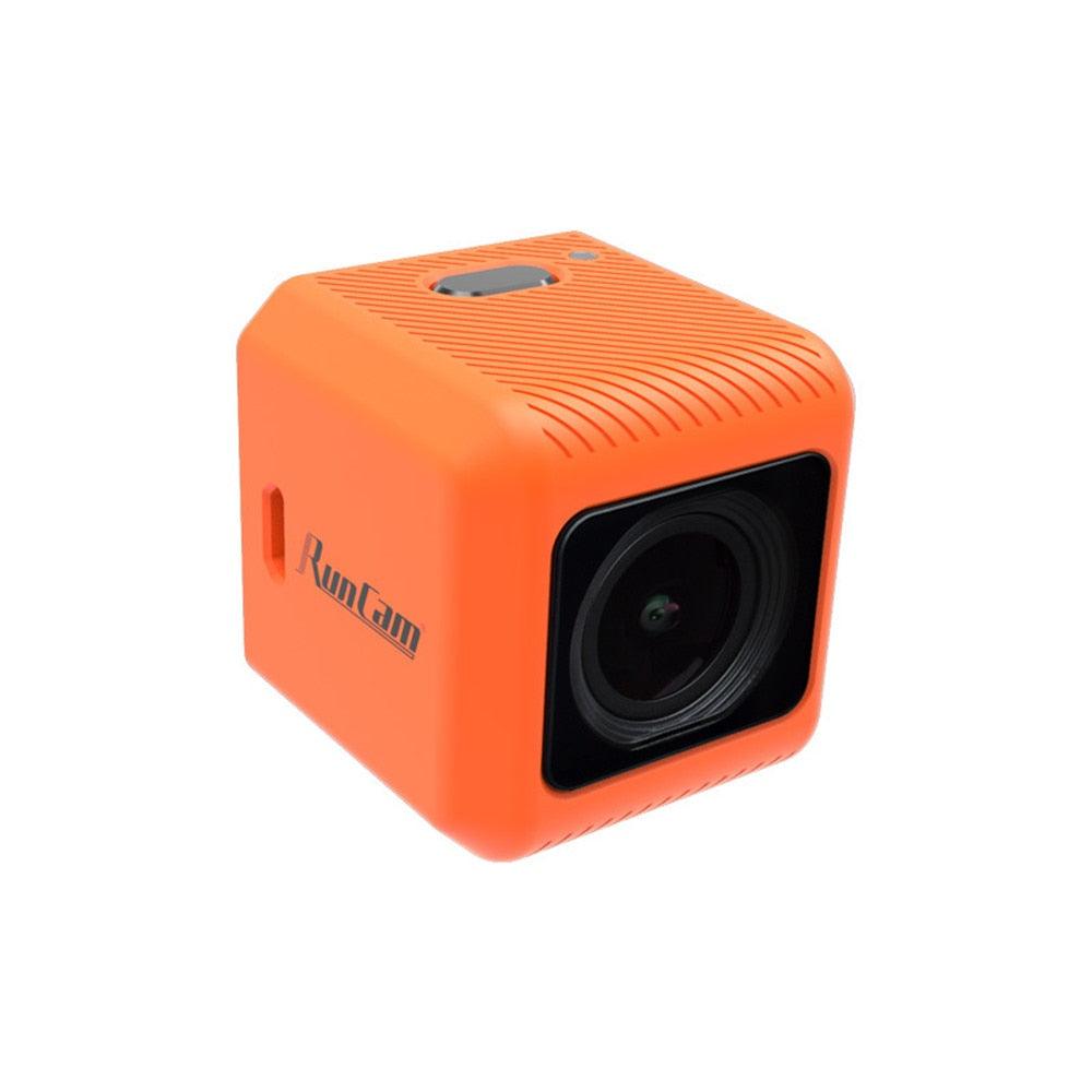 RunCam 5 Orange Black 12MP 4:3 145 Degree FOV 56g Ultra-light 4K HD FPV Camera for RC FPV Racing Drone Toothpick - RCDrone