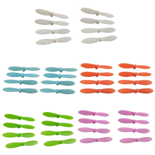 40Pcs Propeller Set Airscrew Replacement for Cheerson CX 10 Mini Drone Quadcopter Helicopter RC Accessories Multicolor 5 Color - RCDrone