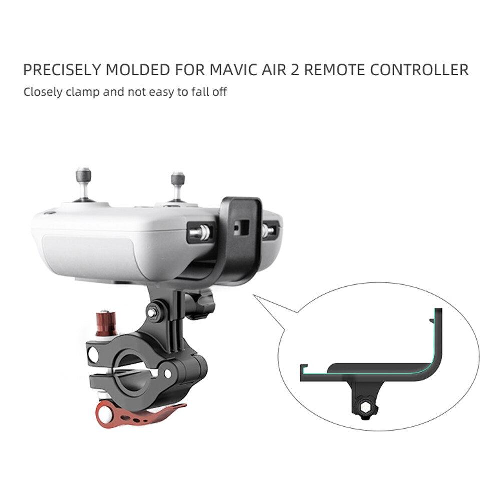 Remote Controller Bracket Bicycle Clamp Stand Remote Control Bike Holder Mount For DJI Mavic Air 2/ DJI Mavic Mini 2 Drone Acces - RCDrone