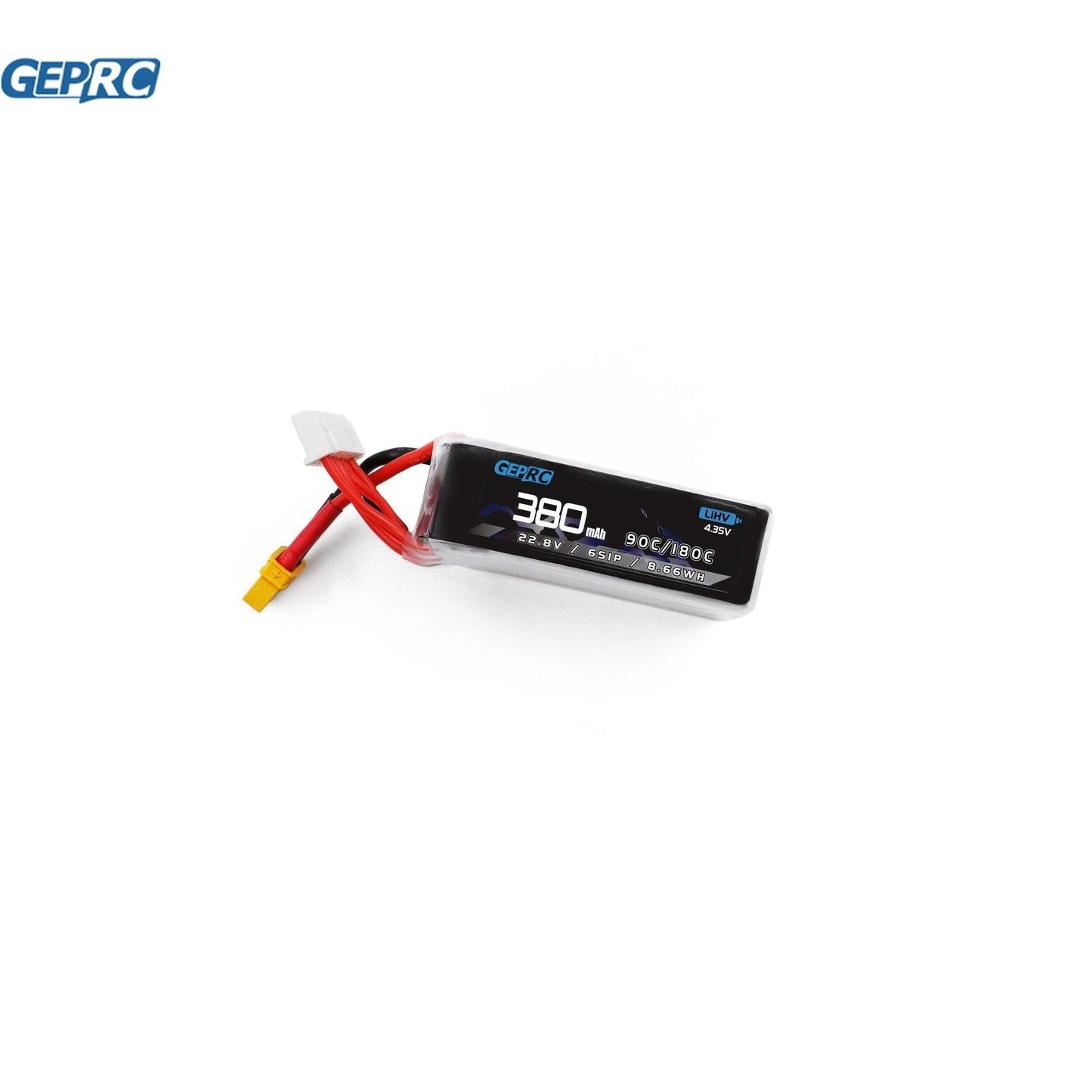GEPRC 6S 380mAh Battery - 90/180C HV 3.8V/4.35V LiPo Battery Suitable 2-3Inch Series Drone For RC FPV Quadcopter Drone Accessories FPV Drone Battery - RCDrone