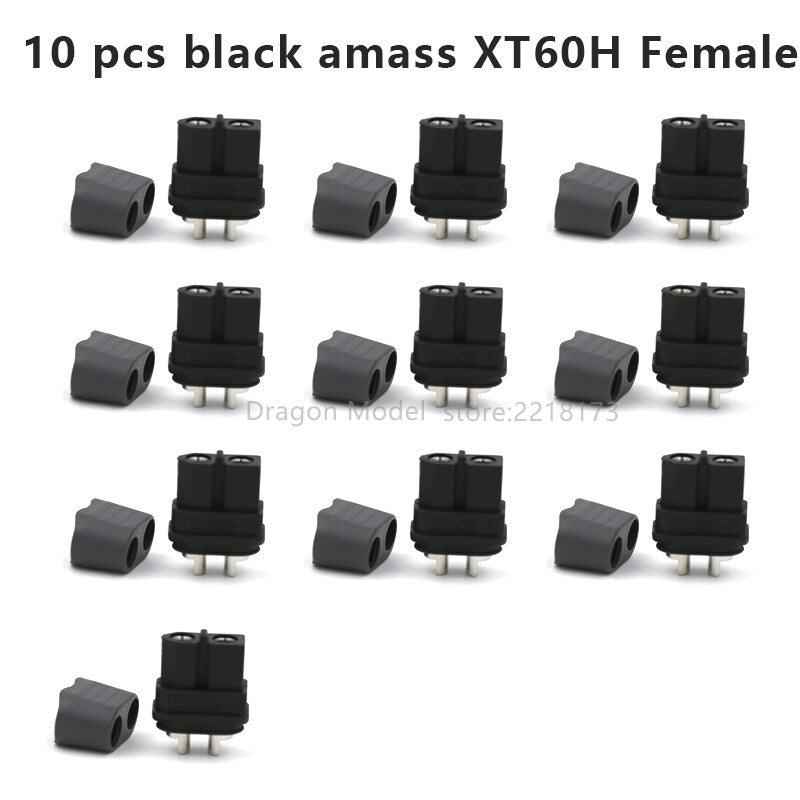 10 Pairs Amass XT60+ XT60H Bullet Connectors Male Female Power Plugs Power RC LV Lipo Battery Motor 3D printer - RCDrone