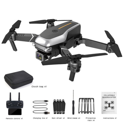 HJ95 Drone - Mini Foldable RC Quadcopter Real Time Transmission Dual 4k Camera Hd Aerial Photography - RCDrone