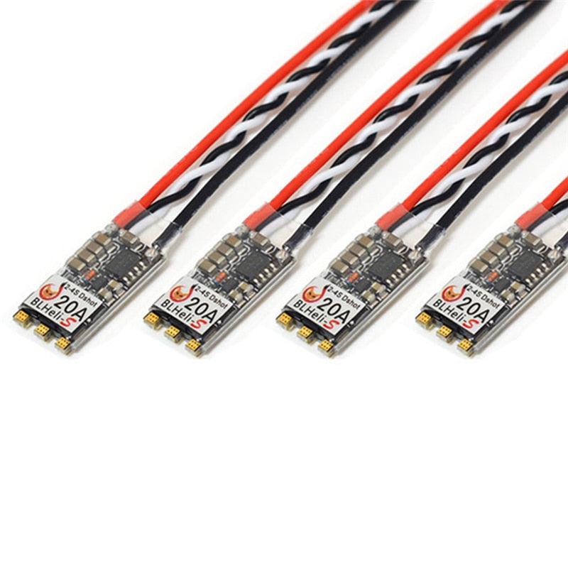 Fox BLheli_S 2-4S Brushless 20A ESC Support DShot600 for RC Models Multicopter Quadcopter FPV Racing Drone - RCDrone