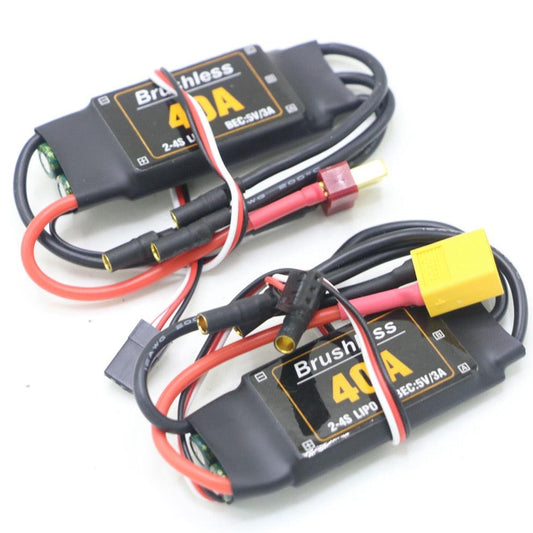 Mitoot Brushless 40A ESC Speed Controler - 2-4S With 5V 3A UBEC For RC FPV Drone Quadcopter RC Airplanes Helicopter - RCDrone