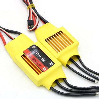 Mitoot 10A/20A/30A/40A/50A/60A/70A/80A/100A/200A Brushless ESC with BEC RC Speed Controller For RC Drone Airplane Helicopter - RCDrone
