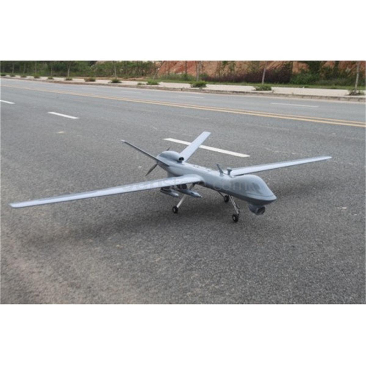 MQ-9 UAV Scale Predator of Fiberglass/Balsa Construction FPV/UAV Composite Platform MQ9 Reaper KIT - RCDrone