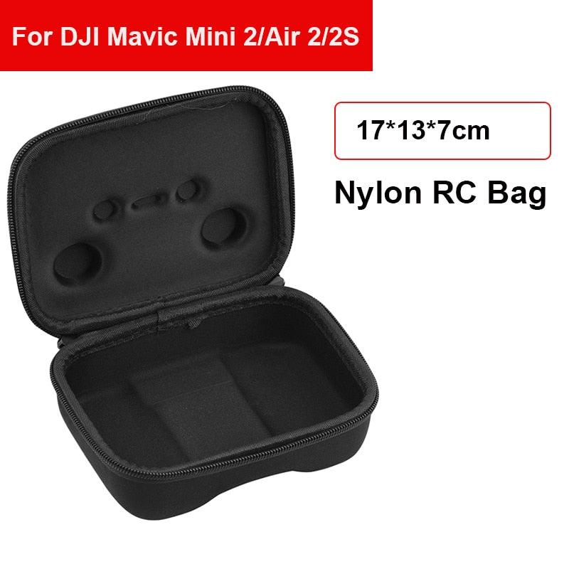 Storage Bag Carrying Case for DJI Mavic Mini 1/SE/Mini 2 Drone Remote Controller Waterproof Protector Portable Hardshell Handbag - RCDrone