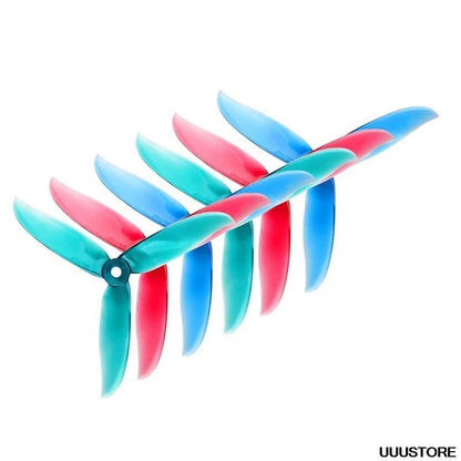 24 pcs / 12 pair DALPROP CYCLONE T5045C PRO 5045 3-Blade propeller for FPV Freestyle Drone Quadcopter Updated version Prop - RCDrone