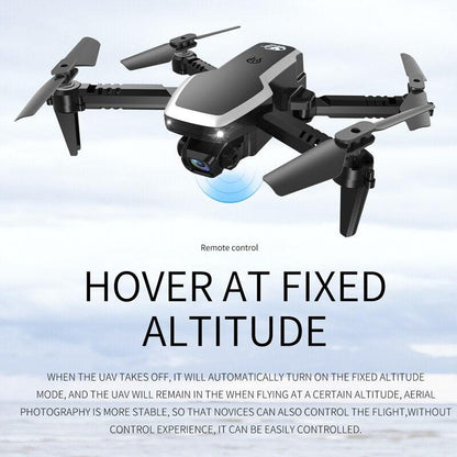 S171 Pro Drone - 2.4G Mini Drone With Camera 4k HD Dual Camera Pro Fpv Altitude Hold Wifi Foldable Quadcopter Flight RC Helicopter Toy Xmas Gift - RCDrone