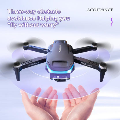 K101 Max Drone With Dual 4K HD Camera Optical Flow Localization Real-time Transmission Helicopter - RCDrone