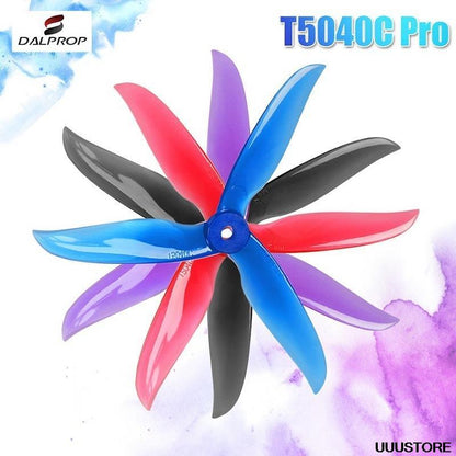 DALPROP CYCLONE T5040C PRO 5X4X3 3-Blade PC Propeller for RC FPV Racing Freestyle 5inch Drones Replacement DIY Parts - RCDrone