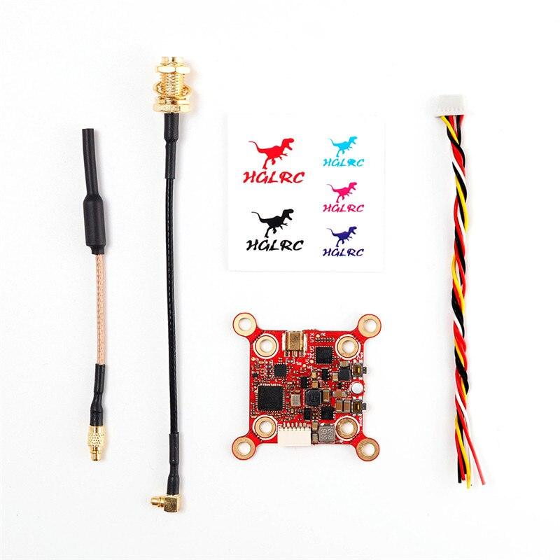 HGLRC Zeus VTX Transmitter - 5.8G 40CH PIT/25/100/200/400/800mW Smart Mounting 20*20mm/30*30mm FPV Transmitter For FPV RC Drone Quadcopter - RCDrone