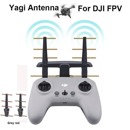 2.4Ghz Yagi Antenna Amplifier Signal Booster For DJI FPV Combo Remote Control 2 Signal Booster Range Extender Drone RC Accessory - RCDrone