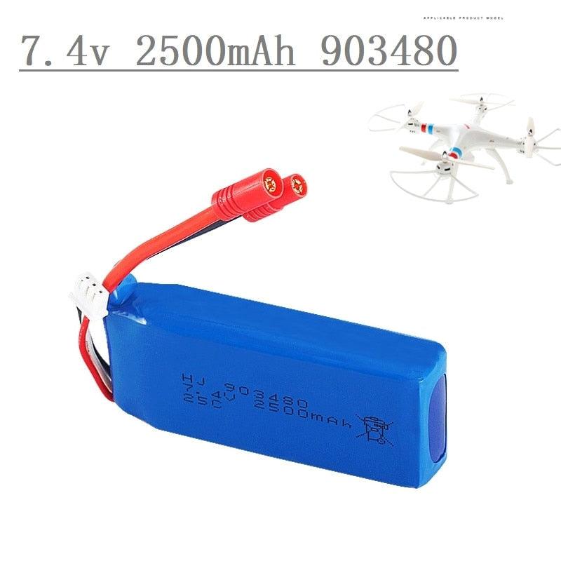 RC Drone-batterij, 3,7 V 2600 MAh UAV-batterij met Hoge Capaciteit, Vervangende Li-ionbatterij voor E88 E88MAX E525 E99 K3 RC Drone RC Drone-batterij, 3,7 V 2600 MAh UAV-batterij met Hoge Capaciteit, Vervangende Li-ionbatterij voor E88 E88MAX E525 E99 K3 RC Drone