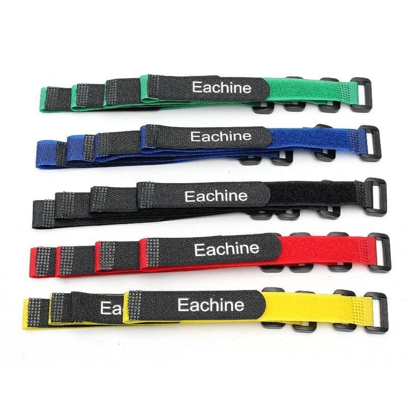 10PCS Original Eachine 26*2cm Strong Lipo Battery Tie Cable - Tie Down Strap Colors For RC Helicopter Quadcopter Model FPV Drone Battery - RCDrone