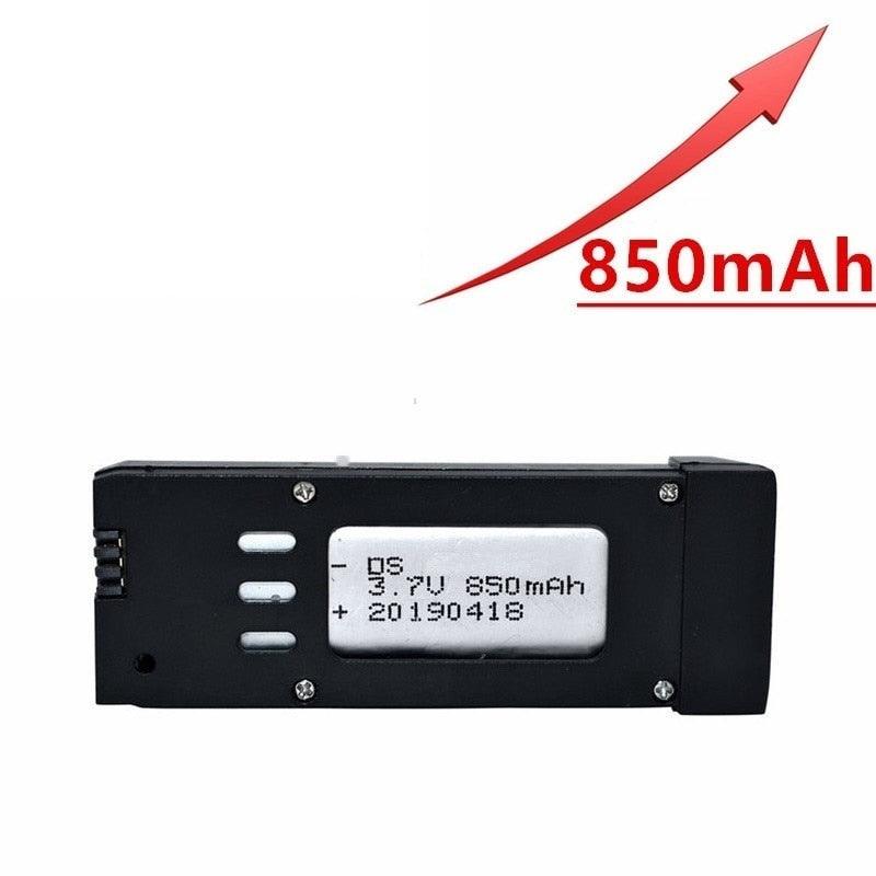 3.7V 850mAH Lipo Battery for E58 JY019 S168 RC Drone Quadcopter Spare Parts For RC Rechargeable Modular battery - RCDrone