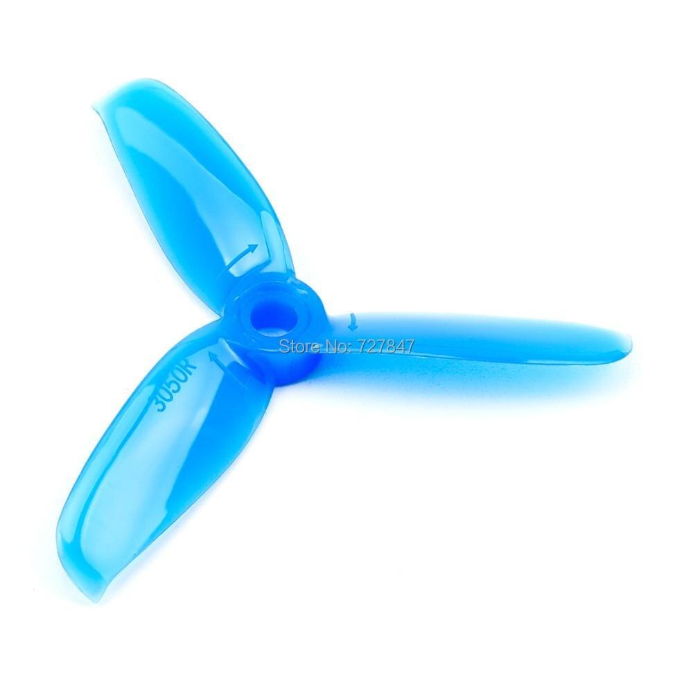 3 Inch PC 3-Blade FPV Propeller - 3050 3x5 CW CCW Paddles w/ 5mm Mounting Hole for Micro Mini FPV RC Racing Drone - RCDrone