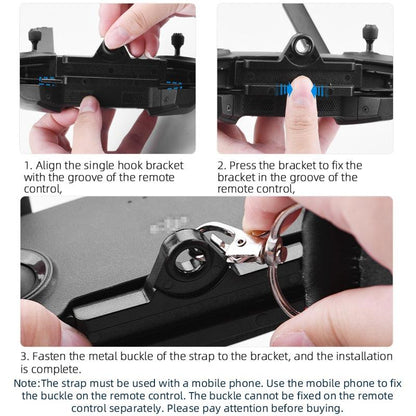 Remote Controller Strap Hook Holder Neck Strap for DJI Mavic Mini/Air/Pro/Mavic 2/Spark Lanyard Safety Belt Sling Accessories - RCDrone
