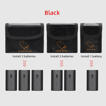 Lipo Battery Storage Bag for DJI Avata/FPV Combo Goggles V2 Batteries Explosion-proof Safety Bags Protector Accessories - RCDrone