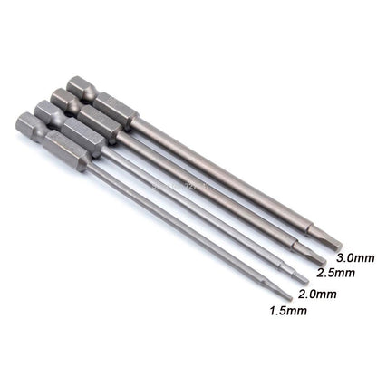 Tools for RC Drone/Helicopter/FPV - Durable Alloy Steel Metal 1.5 2.0 2.5 3.0mm Hexagonal Wrenches Hex Phillips Nut Slotted Screwdrivers - RCDrone