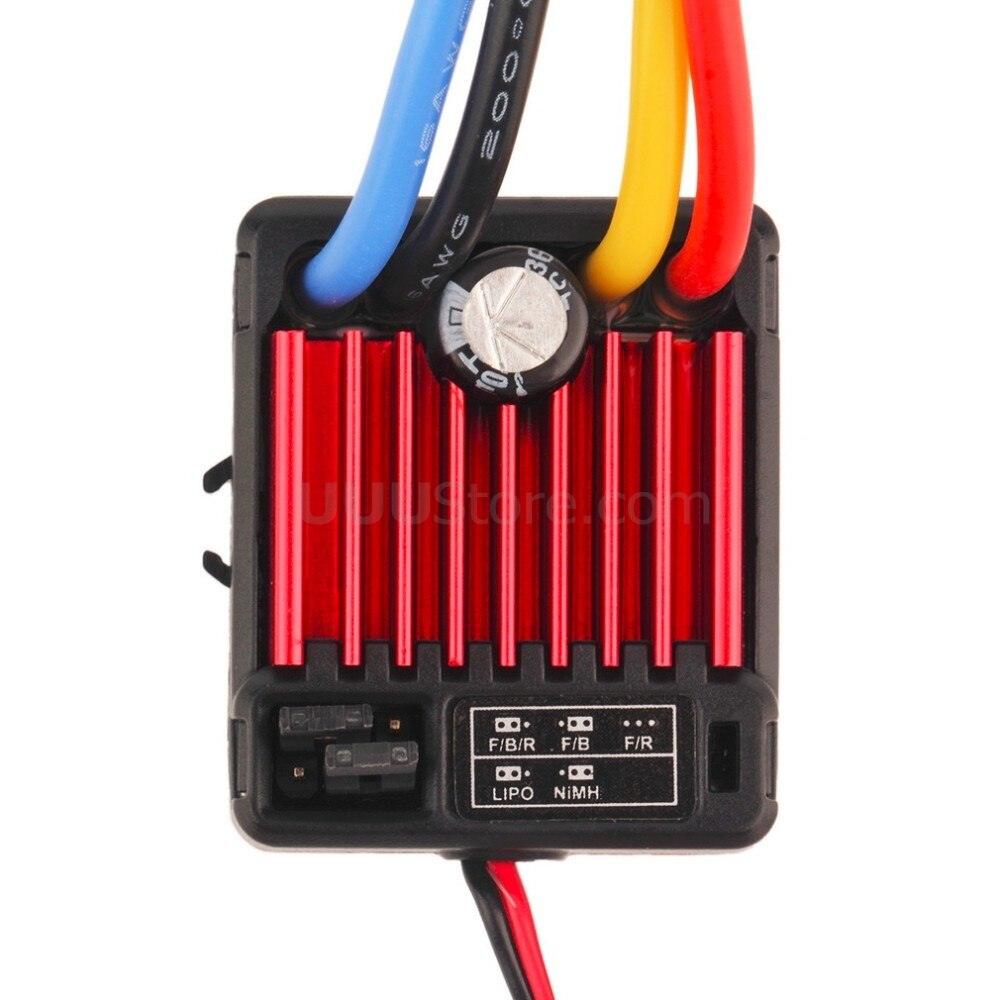 ESC HobbyWing 1060 Controller HobbyWing 1060 60A ESC Per Auto RC 1:10 - Regolatore Di Velocità Con Spazzole ESC HobbyWing 1060 60A - Foto 10