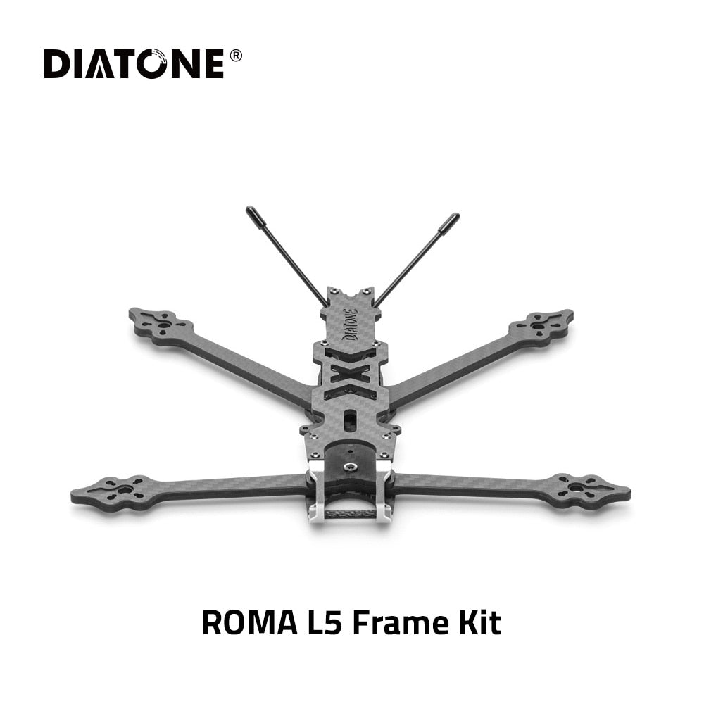 DIATONE Roma L5 Frame Kit - Long Range Light Weight FPV Drone Frame with Accessories