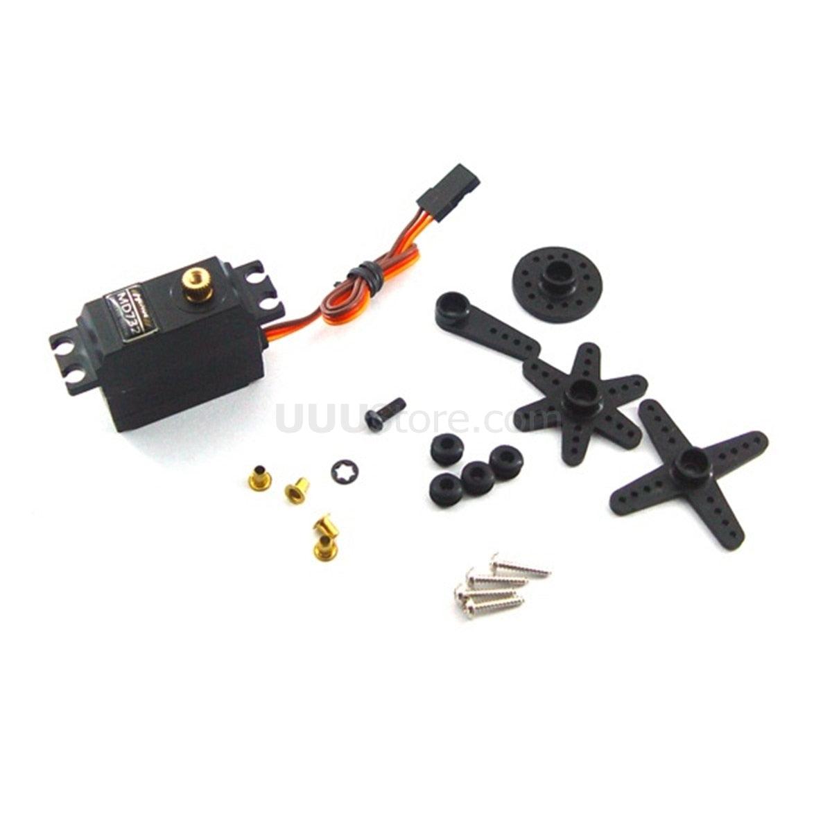 Henge MD732 Metal Gear Digital Lock Tail Servo trex 450 500 Helicopter and PTZ , UP s9257 - RCDrone