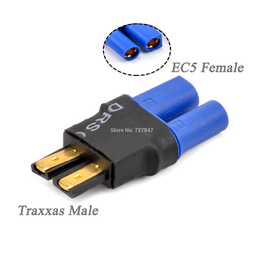 Drone Battery Connectors Plug - Adapter EC5 / EC3 to XT60 T Deans Female / Male RC Lipo Battery Control Parts DIY - RCDrone