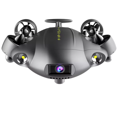 Fifish V6E - Professional Underwater Drone 4k UHD Camera 100m Cable Vr Control Sea Robot Drone Professional Camera Drone - RCDrone