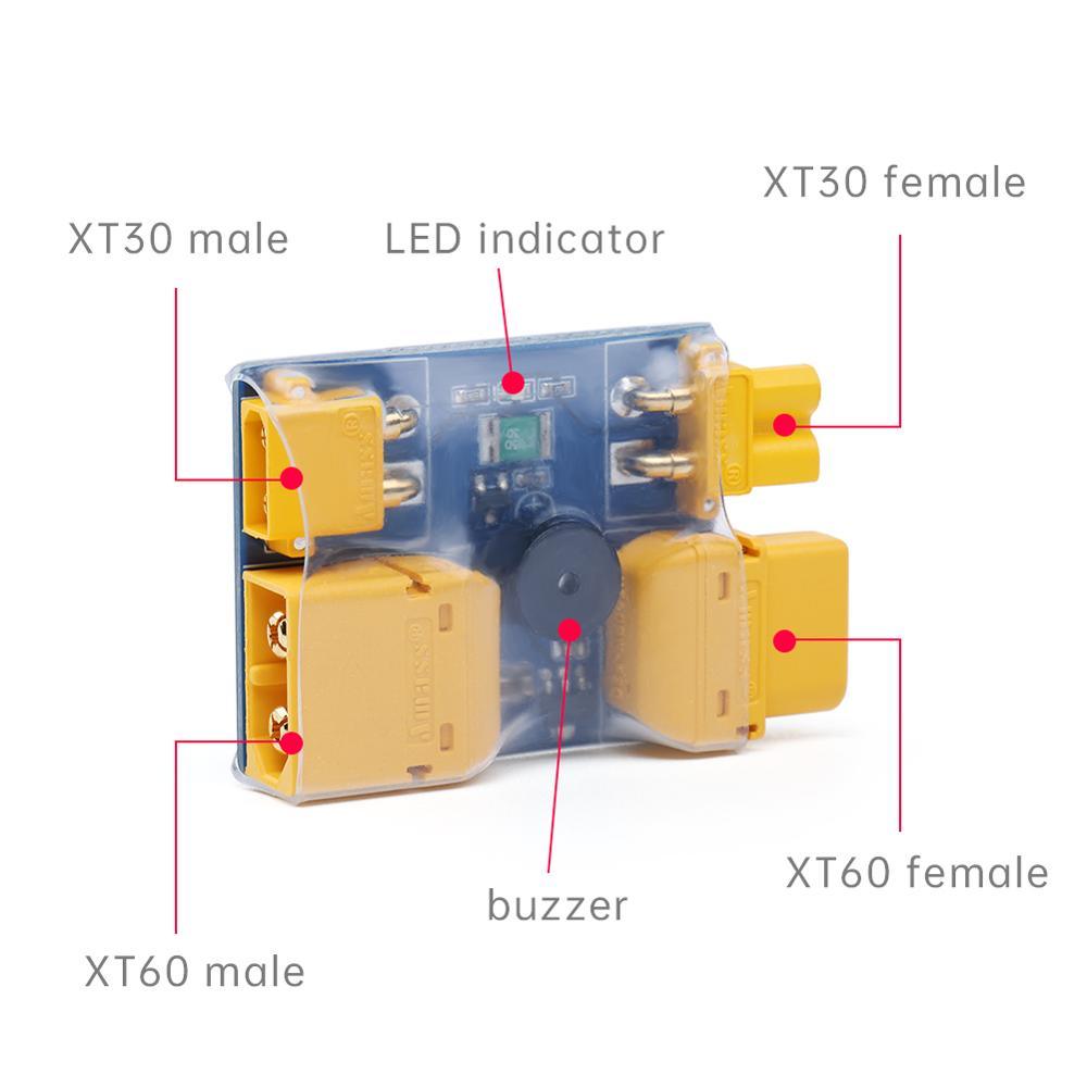 iFlight XT30 / XT60 Smart Smoke Stopper Short-circuit Protection Plug for FPV drone part - RCDrone