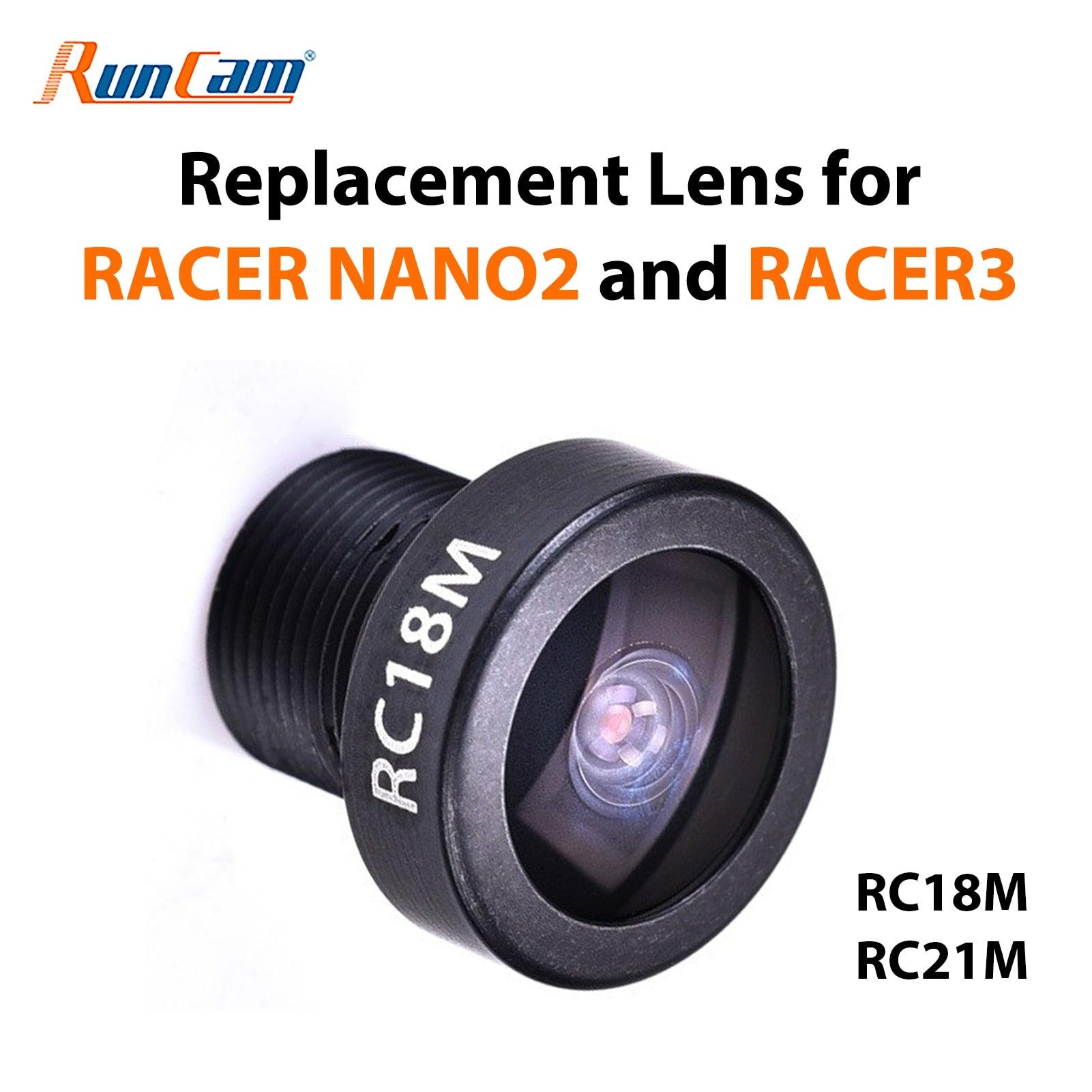 RunCam RC18G RC18M RC21M 1.8MM/2.1MM Lens for Racer Series Micro Swift/Sparrow 1/2 Robin - RCDrone