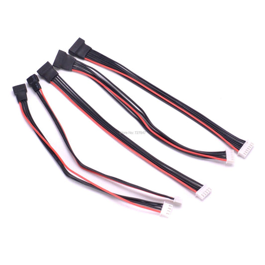 Charging Extension Wire Cable - 5pcs/lot JST-XH Li-Po Battery Balance Charging Extension Wire Cable 20cm 22AWG 2S 3S 4S 5S 6S For RC Lipo FPV Drone - RCDrone