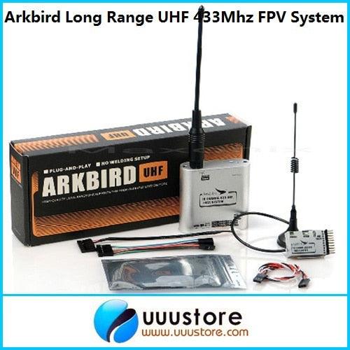 ARKBIRD UHF - Long Range UHF 443Mhz 10CH FHSS Control System For Futaba WLFY FLYSKY Long Range System for Drone - RCDrone