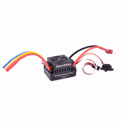 Upgrade Sensorless 60A 80A 120A S-80A S-120A Brushless ESC Electric Speed Controller with 5.5V / 3A BEC for 1/8 1/10 RC Car - RCDrone