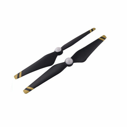 4PCS Propeller for DJI Phantom 4 4PRO 4A Drone Spare Parts 9450S Quick Release Props Blade with Motor Base golden and white - RCDrone