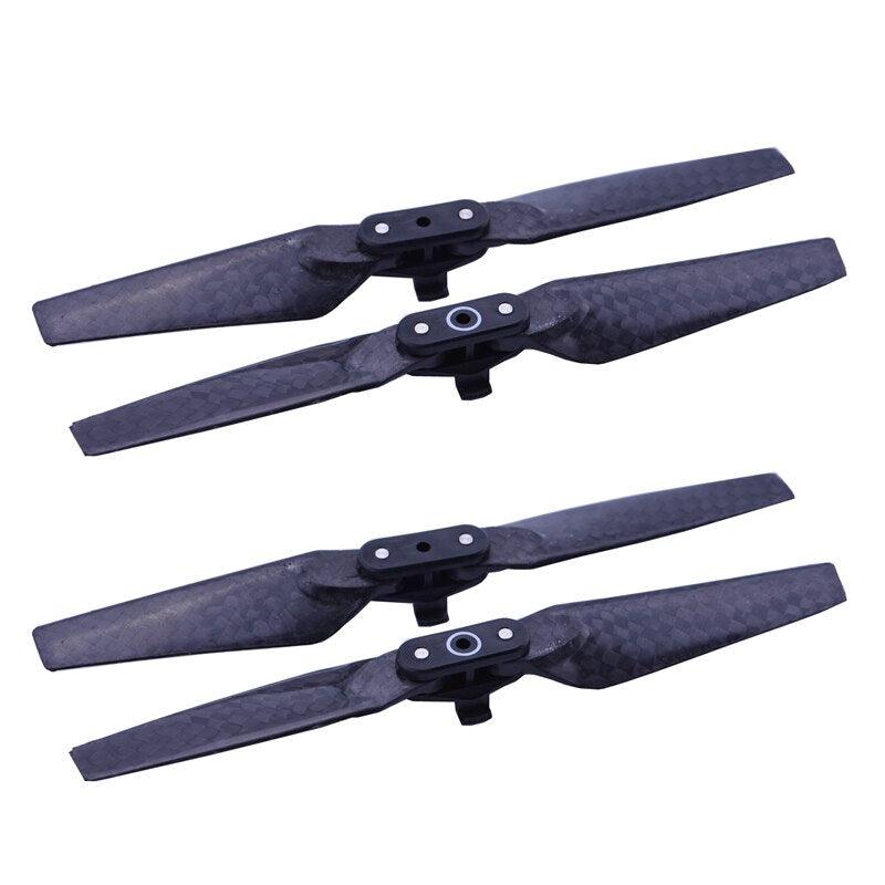 4pcs 4730 Carbon Fiber Propeller for DJI Spark - Quick-release Folding Props for SPARK Drone Spare Parts CCW CW Blades Wing Fans - RCDrone