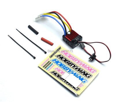 Original HobbyWing QuicRun 1060 60A Brushed Electronic Speed Controller ESC For 1:10 RC Car Waterproof For RC Car - RCDrone