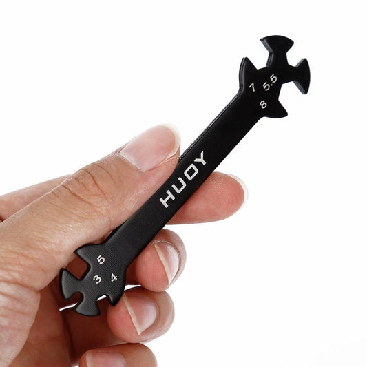 6 in 1 RC Hudy Special Tool Wrench 3/4/5/5.5/7/8MM for Turnbuckles &amp; Nuts Rc Drone Car Boat - RCDrone