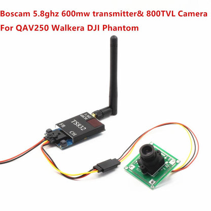 Boscam TS832 Transmitter - 5.8g 5.8ghz 48ch 600mw Video Transmitter with CCTV Camera Suit For QAV250 F450 Walkera DJI Phantom - RCDrone
