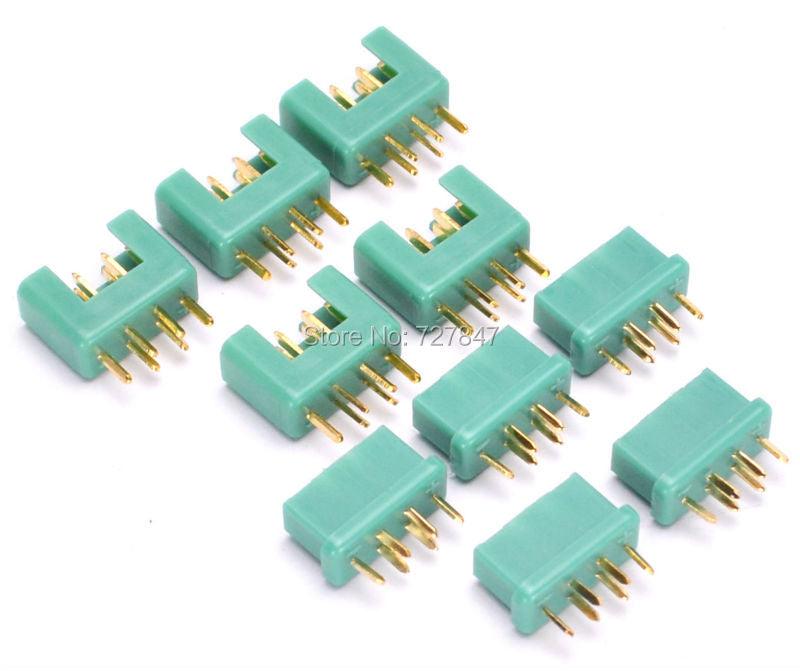 New MPX Connectors plug - 24K Goldplated pin 40Amp RC aeromodelling field FPV Accessories RC Tools Parts - RCDrone