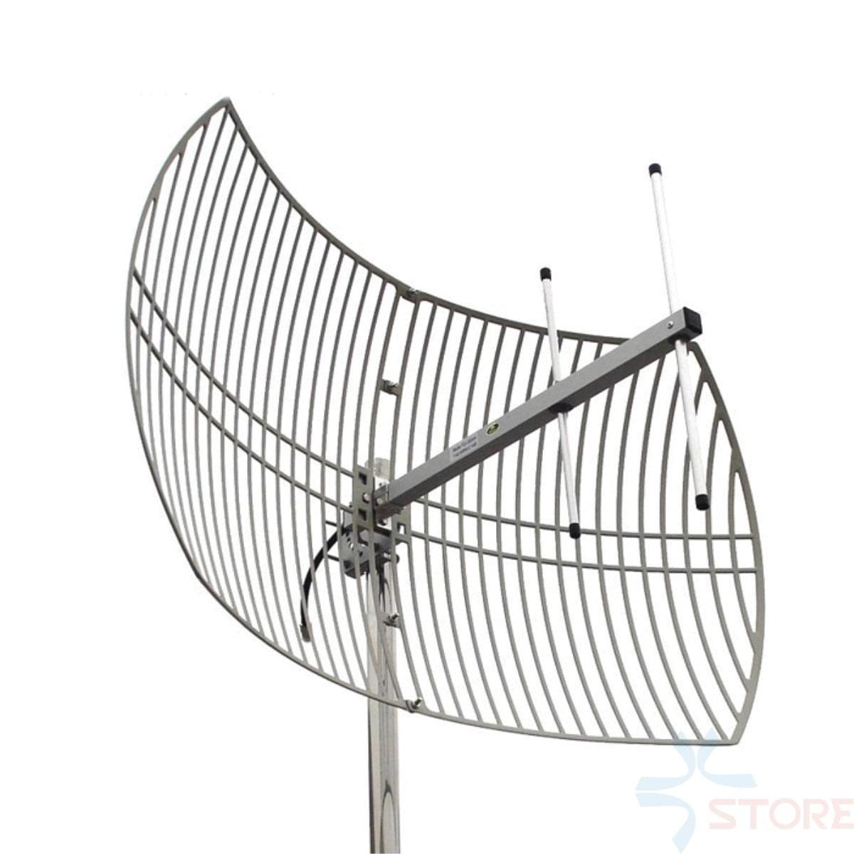 1.2G 15dBi High Gain Directional Parabolic Grid Antenna For Video Transmission FPV RC Airplane - RCDrone